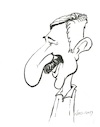 Cartoon: Alper Tas (small) by necmi oguzer tagged alper,tas,ödp