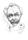 Cartoon: Eray Özbek (small) by necmi oguzer tagged portre,karikatür
