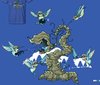 Cartoon: Kolibri Massaker (small) by bkopf tagged bkopf,kolibri,massaker