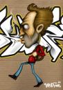 Cartoon: paranoia (small) by bkopf tagged bkopf,graffiti,paranoia