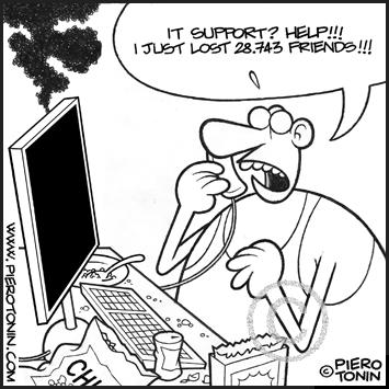 Cartoon: Social network (medium) by Piero Tonin tagged computer,computers,internet,web,social,network,facebook,myspace,twitter,friend,friends,friendship,loneliness,it,support,technology,technologies,geek,geeks,nerd,nerds