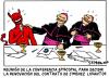 Cartoon: Conferencia episcopal (small) by jrmora tagged obispos losantos conferencia episcopal