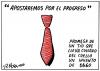 Cartoon: Corbatas (small) by jrmora tagged politica,politicos,corbata,traje,polemica
