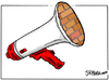 Cartoon: Libertad de expresion (small) by jrmora tagged derechos,libertad,expresion