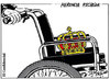 Cartoon: Rey Spain abdica (small) by jrmora tagged rey,monarquia,juan,carlos,felipe