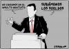 Cartoon: Sueldos politicos (small) by jrmora tagged politicios,sueldos,dinero,profesion,profesionales