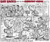 Cartoon: Fun at the 2009 Comic-Con! (small) by monsterzero tagged humor,testicles,cartoon,comic,con