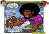 Cartoon: god speaks! (small) by monsterzero tagged davey,goliath,god,angel,