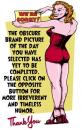 Cartoon: We Are Sorry! (small) by monsterzero tagged pinup dame 