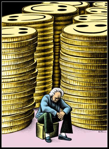 Cartoon: Money Rules Man (medium) by BenHeine tagged money,coins,benheine,rich,wealth,fake,man,emoticon,emotion,sad,triste,happy,smile,sourire,nathanstrange,poem,piece,billet,banknote,dollars,rule,capitalism,religion,pound,god,worship,work,spend,argent,power,greed,grow,gold,or,life,travail,metal,