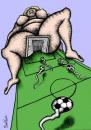 Cartoon: Find the GOAL (small) by BenHeine tagged football sex semen sperm spermatozoide woman legs love beat talent breast ben heine feet match worldcup soccer team goal fun play game competition game point 