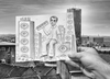 Cartoon: Pencil Vs Camera - 33 (small) by BenHeine tagged pencil,vs,camera,drawing,photography,ben,heine,benheine,reason,creative,imagination,reality,stromae,music,paul,van,haver,baffle,sound,brussels,skyscraper,dapastudio,piano,synthesizer,belgium,louise,electro,hip,hop,rap,tour,du,midi,hand,theartistery,samsun