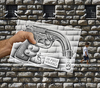 Cartoon: Pencil Vs Camera - 60 (small) by BenHeine tagged pencil,vs,camera,art,ben,heine,drawing,photography,imagination,reality,surrealism,augmented,sketch,gun,peace,innocent,innocence,liege