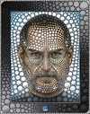 Cartoon: Steve Jobs - Digital Circlism (small) by BenHeine tagged digital circlism circles digitalcirclism portrait ben heine benheine art creative face steve jobs stevejobs apple ipad mac technology future communication computer internet