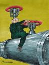 Cartoon: Energy (small) by Kazanevski tagged no