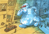 Cartoon: Winter (small) by Kazanevski tagged no