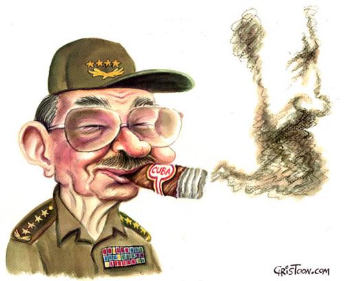 Image result for raul castro cartoons