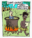 Cartoon: Dinner (small) by Christo Komarnitski tagged lawyer,dinner,cannibal