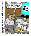 Cartoon: Reality (small) by Christo Komarnitski tagged cartoon,comic,mickey,mouse