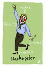 Cartoon: Hackepeter (small) by Anitschka tagged hackepeter,fleisch,deutsch,alkohol