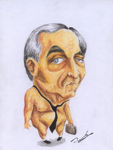 Cartoon: Dominique Strauss-Kanh (medium) by Fredy tagged kahn,strauss,dominique