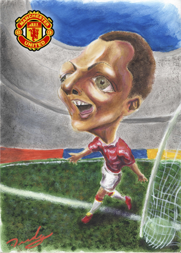 Cartoon: Chicharito (medium) by Fredy tagged football,man,chicharito