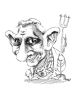 Cartoon: Antichsit Superstar Ratzinger (small) by Fredy tagged ratzinger,catholics,vatican