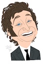 Cartoon: Argentine President Javier Milei (small) by Zach tagged javiermilei,caricature,argentina