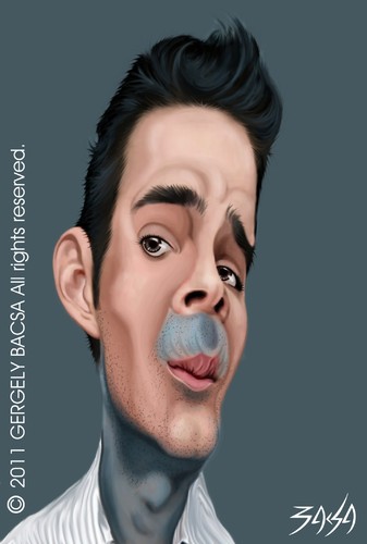 Cartoon: Adam Kiss (medium) by bacsa tagged adam,kiss