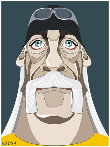 Cartoon: Hulk Hogan (medium) by bacsa tagged hulk