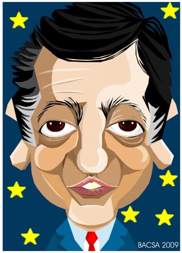 Cartoon: Manuel Barrosso (medium) by bacsa tagged manuel,barrosso