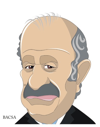 Cartoon: Vincent de Bosque (medium) by bacsa tagged bosque