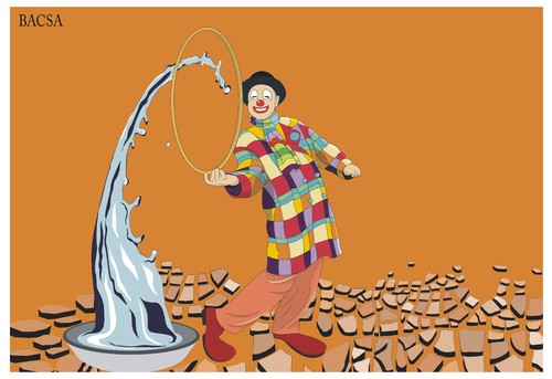 Cartoon: Water (medium) by bacsa tagged water