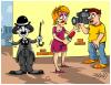 Cartoon: a difficult person (small) by bacsa tagged silent