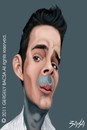 Cartoon: Adam Kiss (small) by bacsa tagged adam,kiss