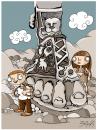 Cartoon: archeology (small) by bacsa tagged archeology