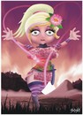 Cartoon: Bad Girl (small) by bacsa tagged girl