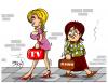 Cartoon: beauty and tha monster (small) by bacsa tagged beauty,and,the,monster