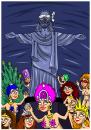 Cartoon: carneval (small) by bacsa tagged carneval