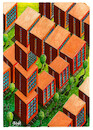 Cartoon: City (small) by bacsa tagged city