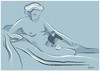 Cartoon: Curling (small) by bacsa tagged curling