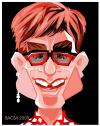 Cartoon: Elton John (small) by bacsa tagged elton,john