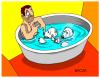 Cartoon: freezing (small) by bacsa tagged freezing