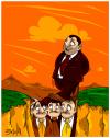 Cartoon: life road (small) by bacsa tagged life,road