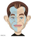 Cartoon: Mel Gibson (small) by bacsa tagged gibson