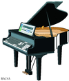 Cartoon: Music (small) by bacsa tagged music