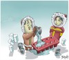 Cartoon: No comment (small) by bacsa tagged love