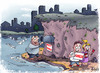 Cartoon: No comment (small) by bacsa tagged no,comment