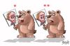 Cartoon: Putin (small) by bacsa tagged putin,bear