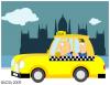 Cartoon: Security Taxi (small) by bacsa tagged security,taxi